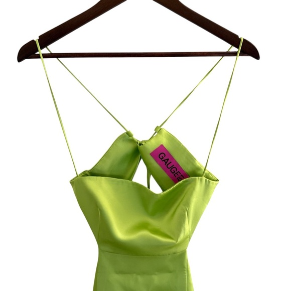 Guage81 Marta Green Strapless Sheath Cocktail Dress Size Small - Picture 6 of 12